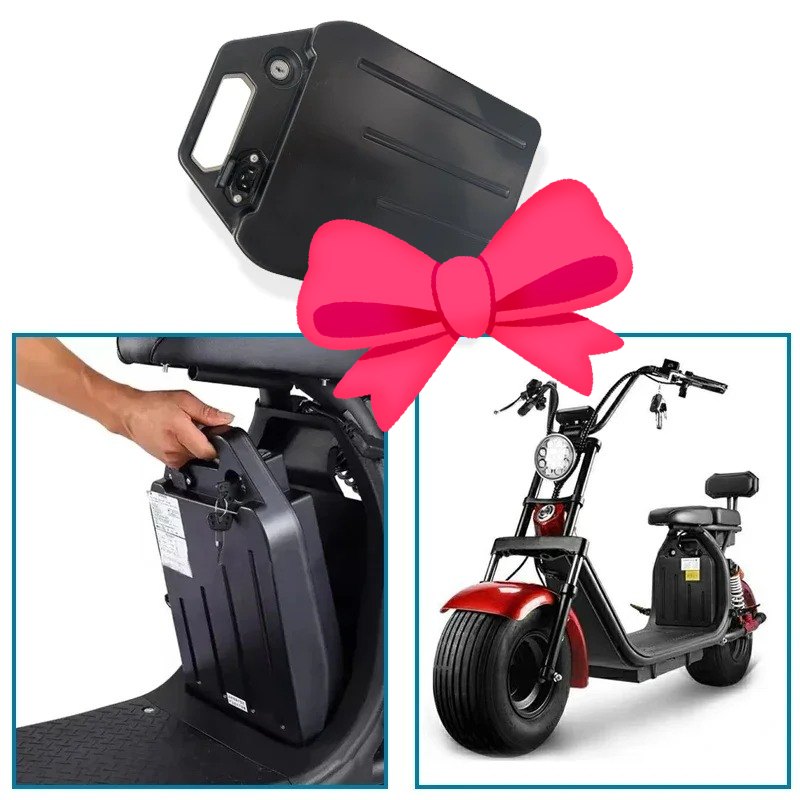 60V 30Ah Electric Scooter Battery - Li-ion Pil Paketi 2000W Harley için
