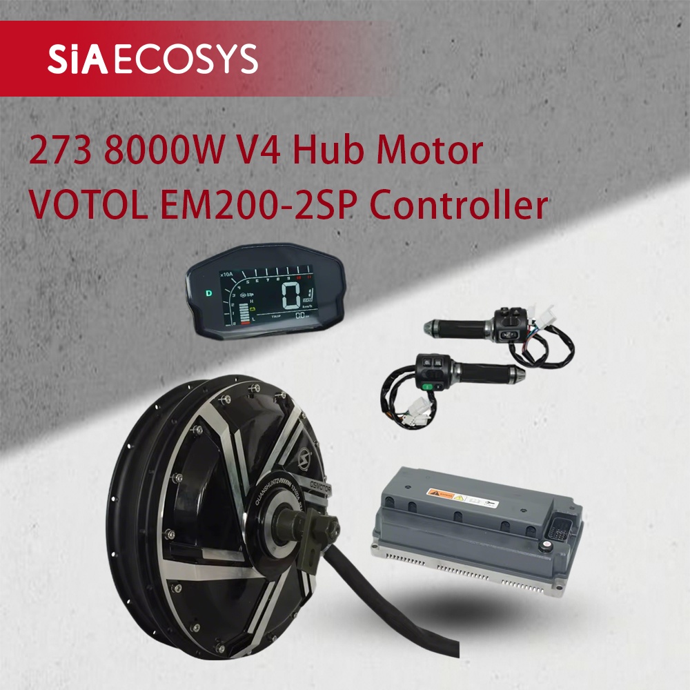Qs273 Hub Motor 8000W 72V - QSMOTOR QS273 8000W Güçlü Yüksek Hızlı