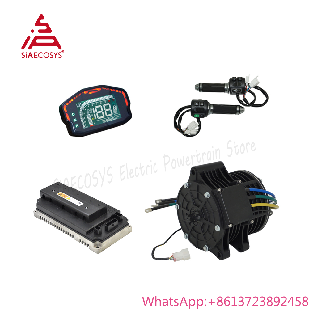 Mid Drive Motor Kit 72V 3000W - QSMotor 3000W Elektrik Motoru 5000W 138