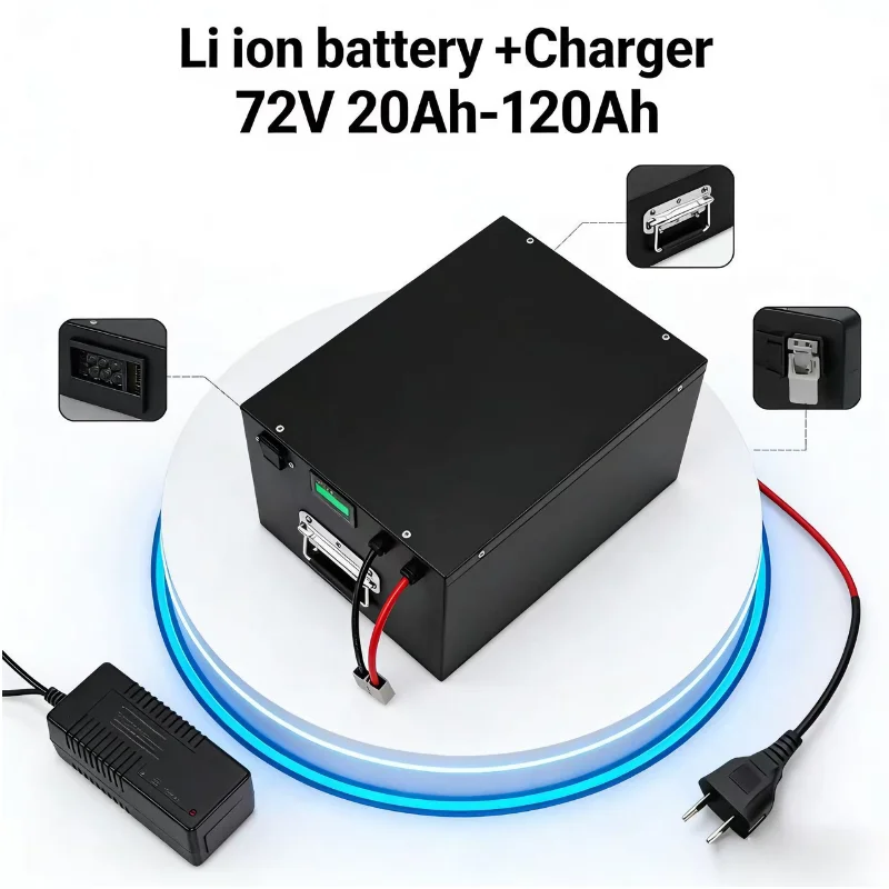 60V 30Ah Electric Scooter Battery - 17S 60V Lityum İyon Pil Paketi