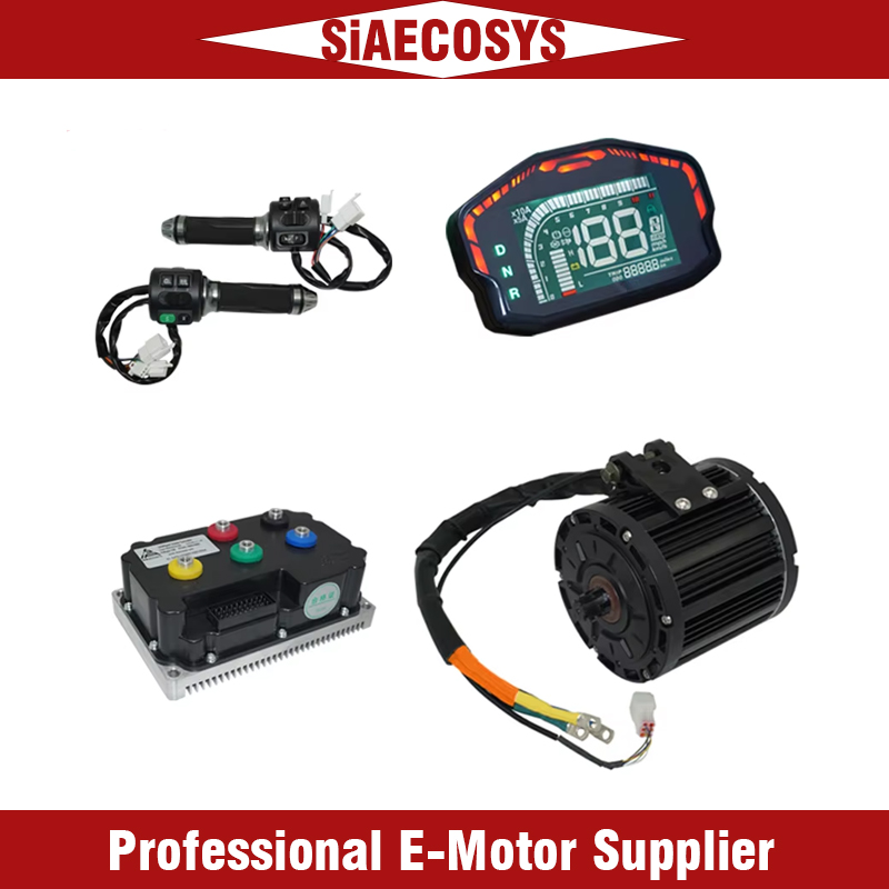 Mid Drive Motor Kit 72V 3000W - QSMOTOR QS138 Orta Tahrikli Motor ve