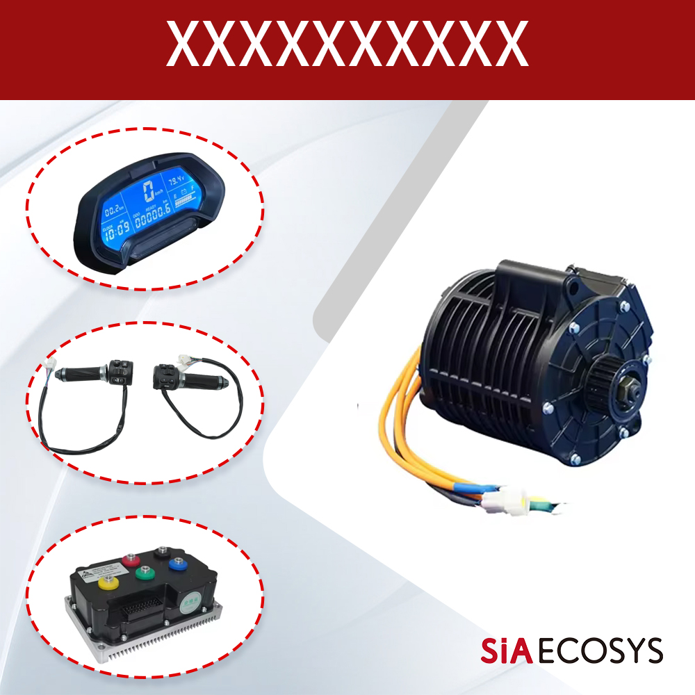 Mid Drive Motor Kit 72V 3000W - QSMOTOR QS138 3000W 72V Orta Tahrik