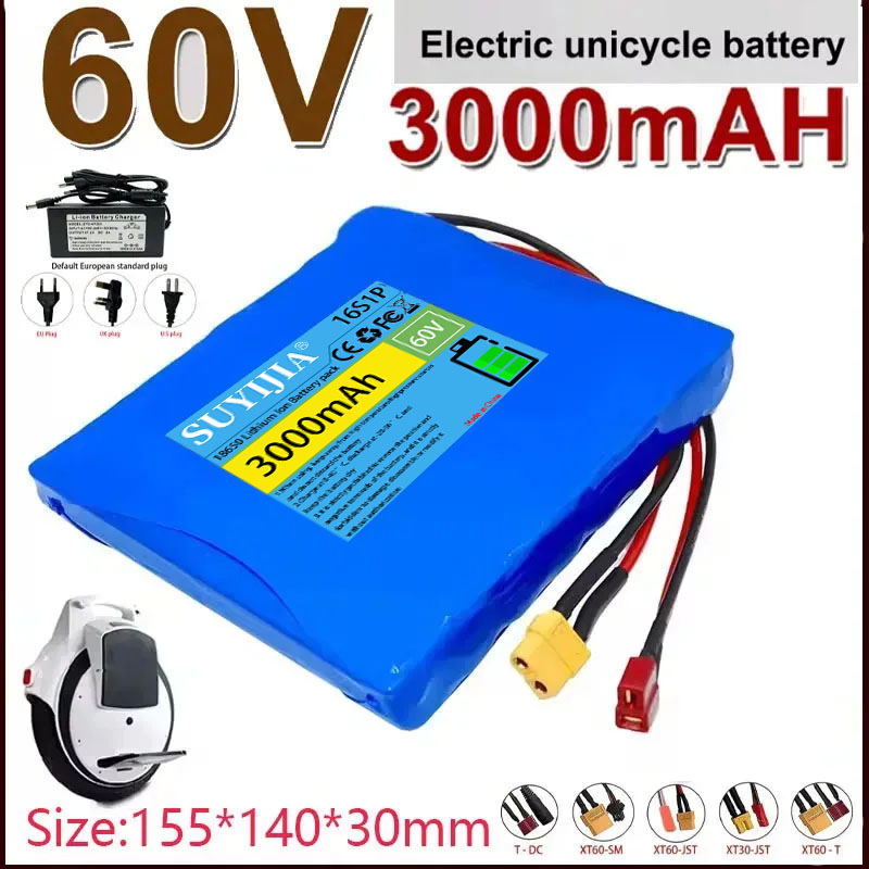 60V 30Ah Electric Scooter Battery - Elektrikli Scooter, Otomatik Döner Tabanlı Tek