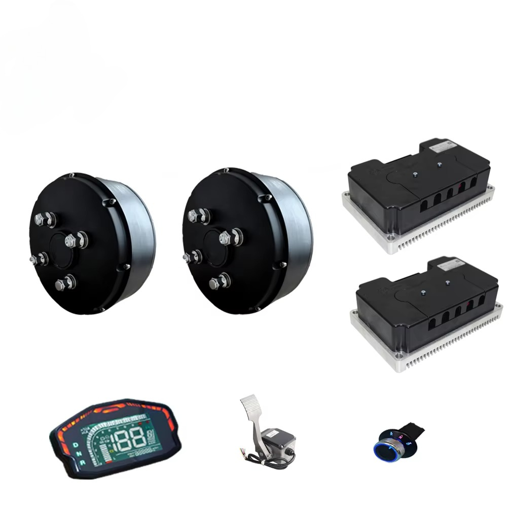 Electric Motorcycle Conversion Kit 72V - QSMOTOR 205 3000W V3 Fırçasız Çift