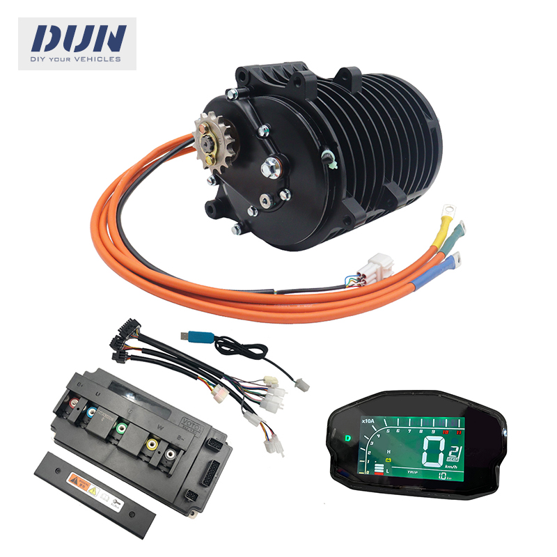 Mid Drive Motor Kit 72V 3000W - QS138 72v 70H 3000W V3 100km/s