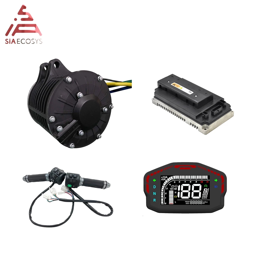 QS138 3000W V2 ortadan tahrikl - Mid Drive Motor Kit 72V 3000W incelemesi ve fiyatı