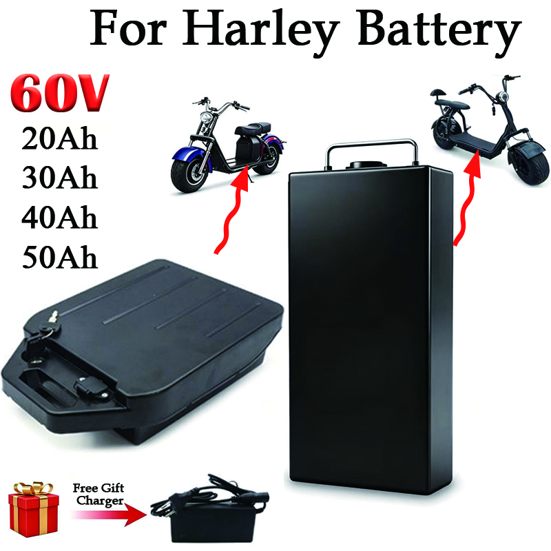 Harley pil için 60V 20Ah 30Ah  - 60V 30Ah Electric Scooter Battery incelemesi ve fiyatı