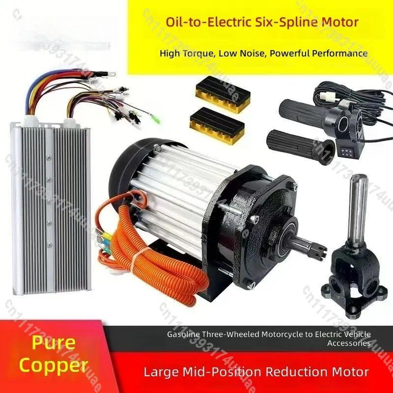 Motosiklet Elektrik Dönüşüm Ki - Electric Motorcycle Conversion Kit 72V incelemesi ve fiyatı