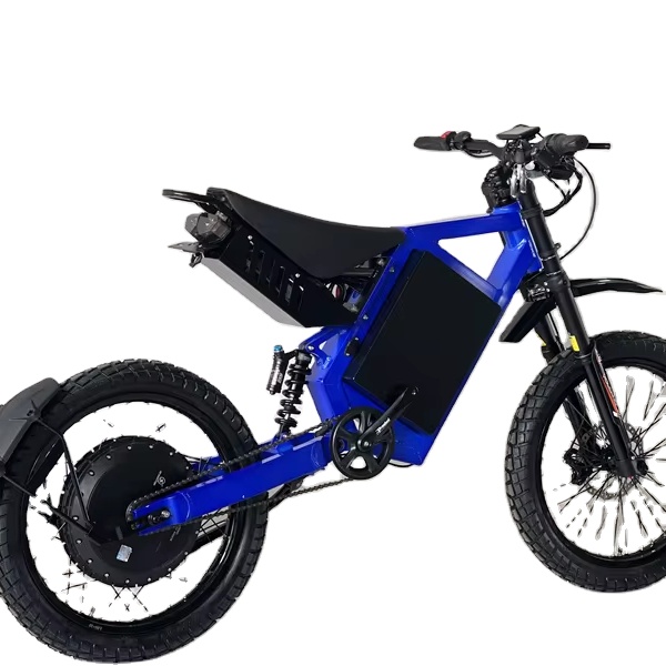 Yüksek Güçlü CS20 72V Arazi Ti - 8000W Stealth Bomber Ebike incelemesi ve fiyatı