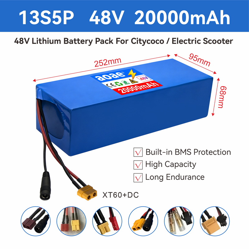 48V Elektrikli Scooter Aküsü 1 - 60V 30Ah Electric Scooter Battery incelemesi ve fiyatı