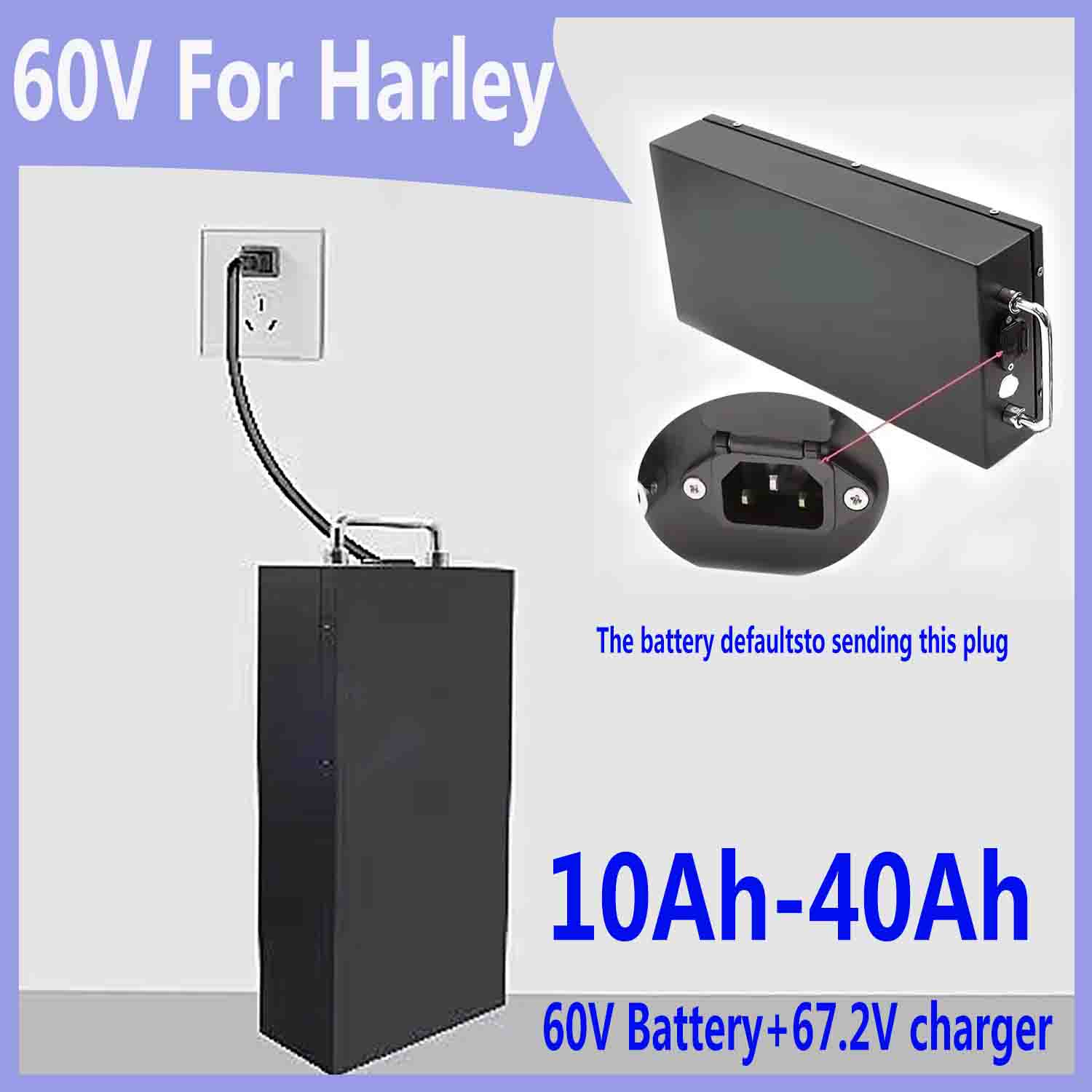 Harley pilleri için 60V 20AH - - 60V 30Ah Electric Scooter Battery incelemesi ve fiyatı